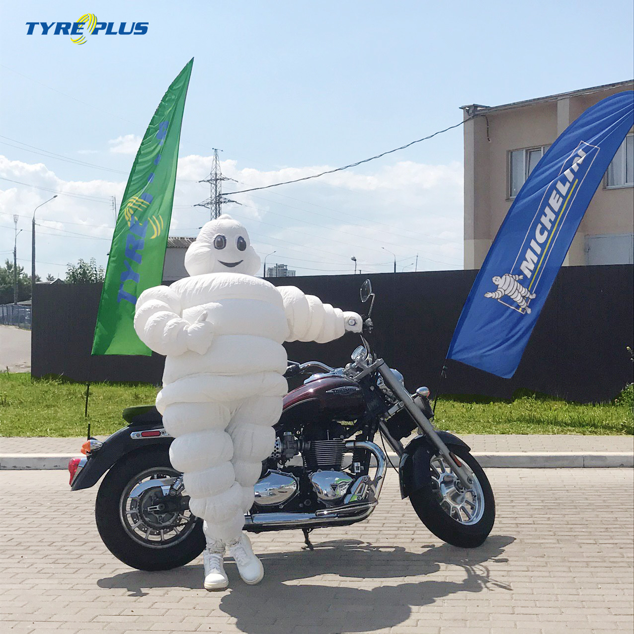 Теперь в TYREPLUS можно обслуживать мотоциклы и скутеры!