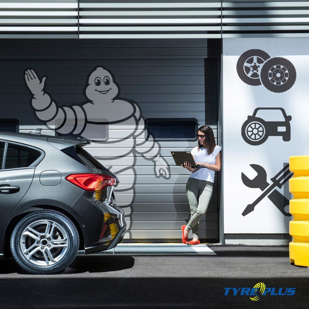 Шиномонтаж в TYREPLUS со скидкой 30%